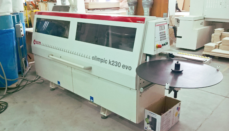 Оклейка кромкой ПВХ